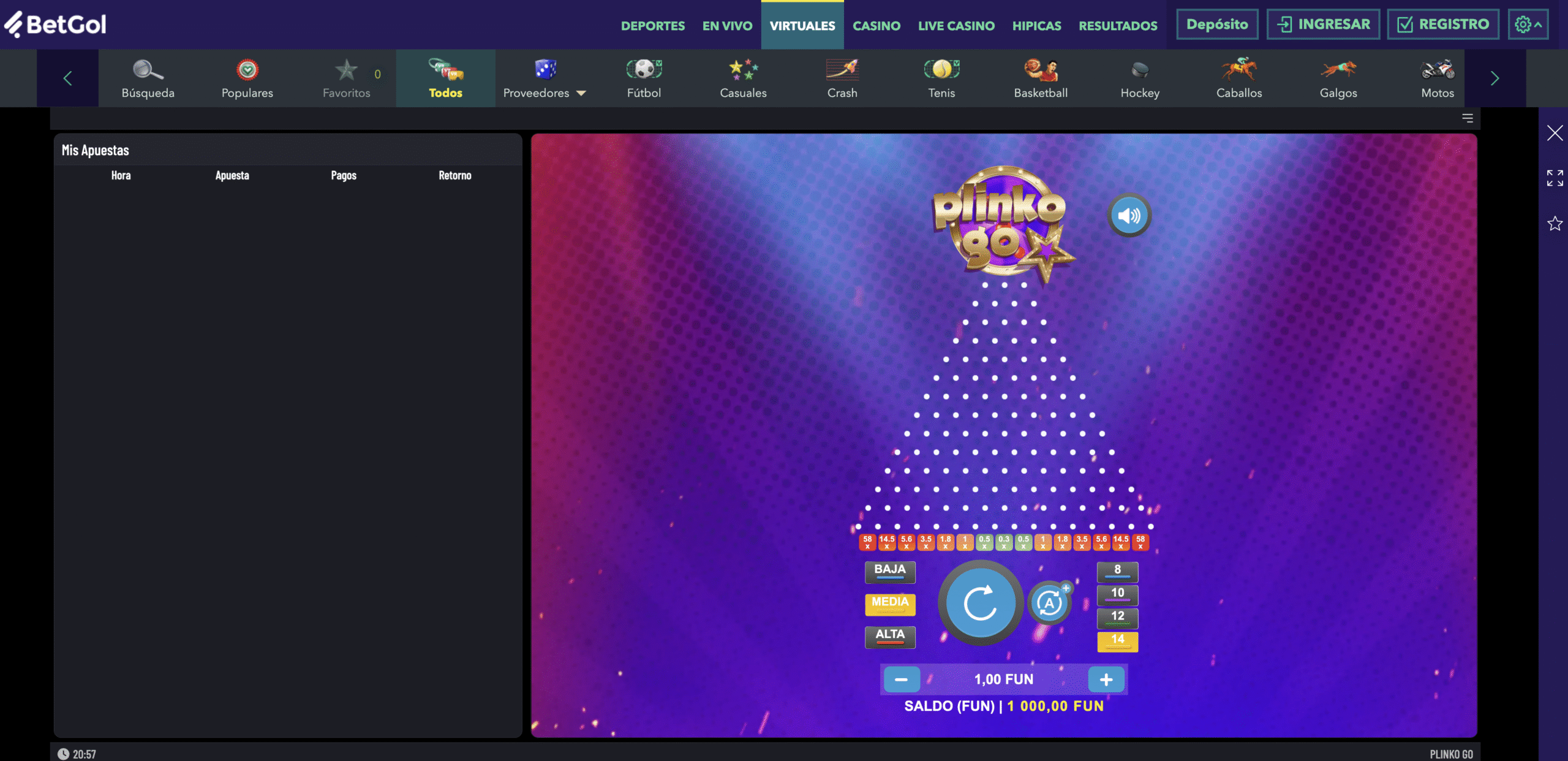 plinko go betgol